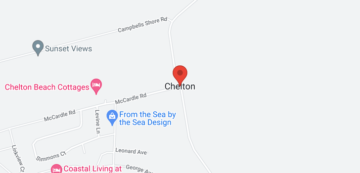 map of Chelton Road